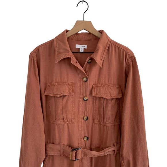 Topshop Belted Utility Boiler Suit - Picture 7 of 16